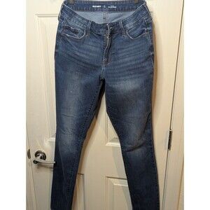 Old Navy Pop Icon Skinny Women's Blue Jean's Cotton Blend 6 Tall